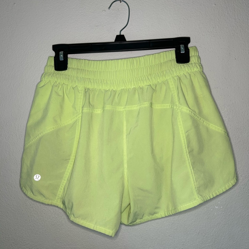 Lululemon Athletica Lime Green Shorts